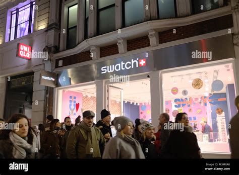 swatch shop Oxford street